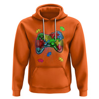 Autism Awareness Gamer Hoodie Video Game Control Puzzle Piece - Wonder Print Shop