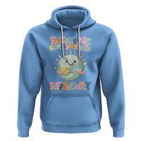 Autism Acceptance Hoodie Everyone Communicates Differently Embrace Autism Be Kind - Wonder Print Shop