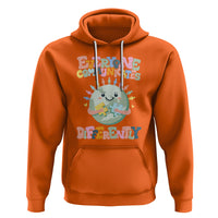 Autism Acceptance Hoodie Everyone Communicates Differently Embrace Autism Be Kind - Wonder Print Shop