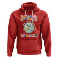 Autism Acceptance Hoodie Everyone Communicates Differently Embrace Autism Be Kind - Wonder Print Shop