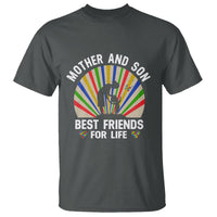 Autism Mom T Shirt Mother And Son Best Friends For Life Retro - Wonder Print Shop