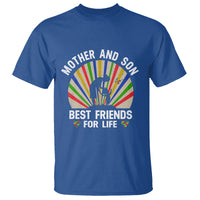 Autism Mom T Shirt Mother And Son Best Friends For Life Retro - Wonder Print Shop