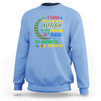 Embrace Autism Sweatshirt I Love Some With Autism To The Moon And Back To Infinity And Beyond Puzzle - Wonder Print Shop