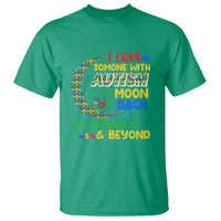 Embrace Autism T Shirt I Love Some With Autism To The Moon And Back To Infinity And Beyond Puzzle - Wonder Print Shop