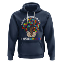I'm Not Ignoring You I Have Autism Hoodie Puzzle Tree - Wonder Print Shop