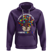 I'm Not Ignoring You I Have Autism Hoodie Puzzle Tree - Wonder Print Shop