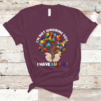 I'm Not Ignoring You I Have Autism T Shirt Puzzle Tree - Wonder Print Shop