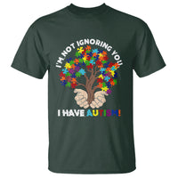 I'm Not Ignoring You I Have Autism T Shirt Puzzle Tree - Wonder Print Shop