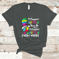 Autism Awarenes T Shirt I'll Support Autism Every Where - Wonder Print Shop