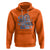 Autism Awareness Hoodie In April We Wear Blue Rainbow Retro Groovy - Wonder Print Shop