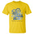 Autism Awareness T Shirt In April We Wear Blue Rainbow Retro Groovy - Wonder Print Shop