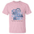 Autism Awareness T Shirt In April We Wear Blue Rainbow Retro Groovy - Wonder Print Shop