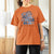 Autism Awareness T Shirt For Women In April We Wear Blue Rainbow Retro Groovy - Wonder Print Shop