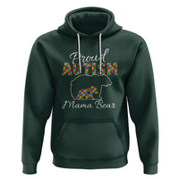 Proud Autism Mom Hoodie Mama Bear - Wonder Print Shop