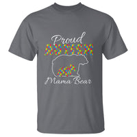 Proud Autism Mom T Shirt Mama Bear - Wonder Print Shop