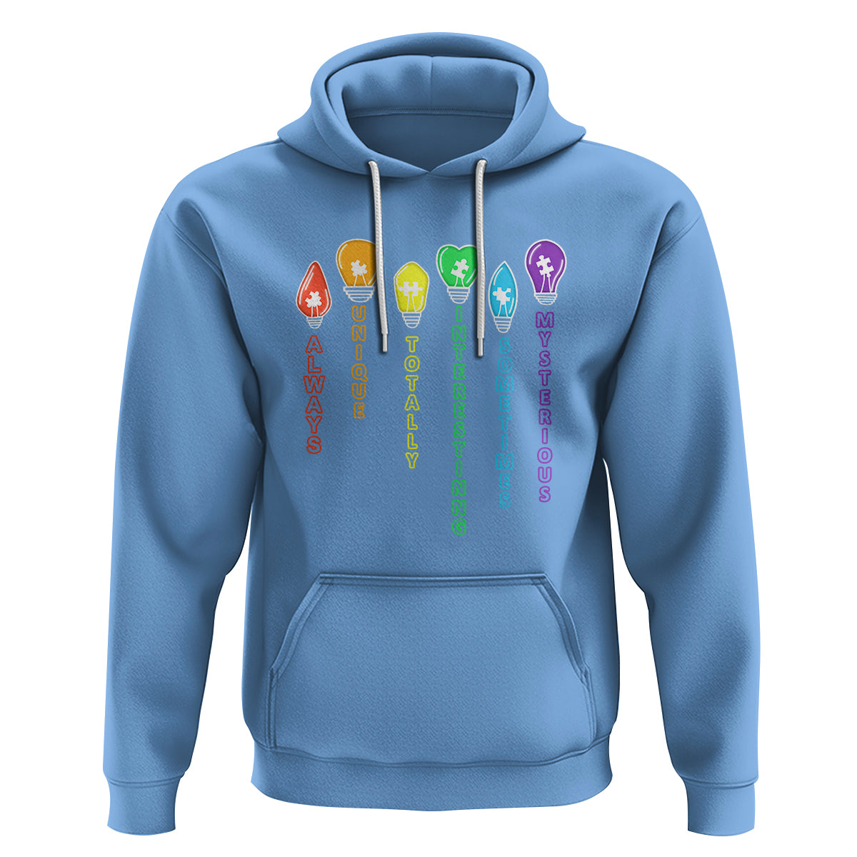 Autism Definition Hoodie Always Unique Totally Interesting Sometimes Mysterious - Wonder Print Shop