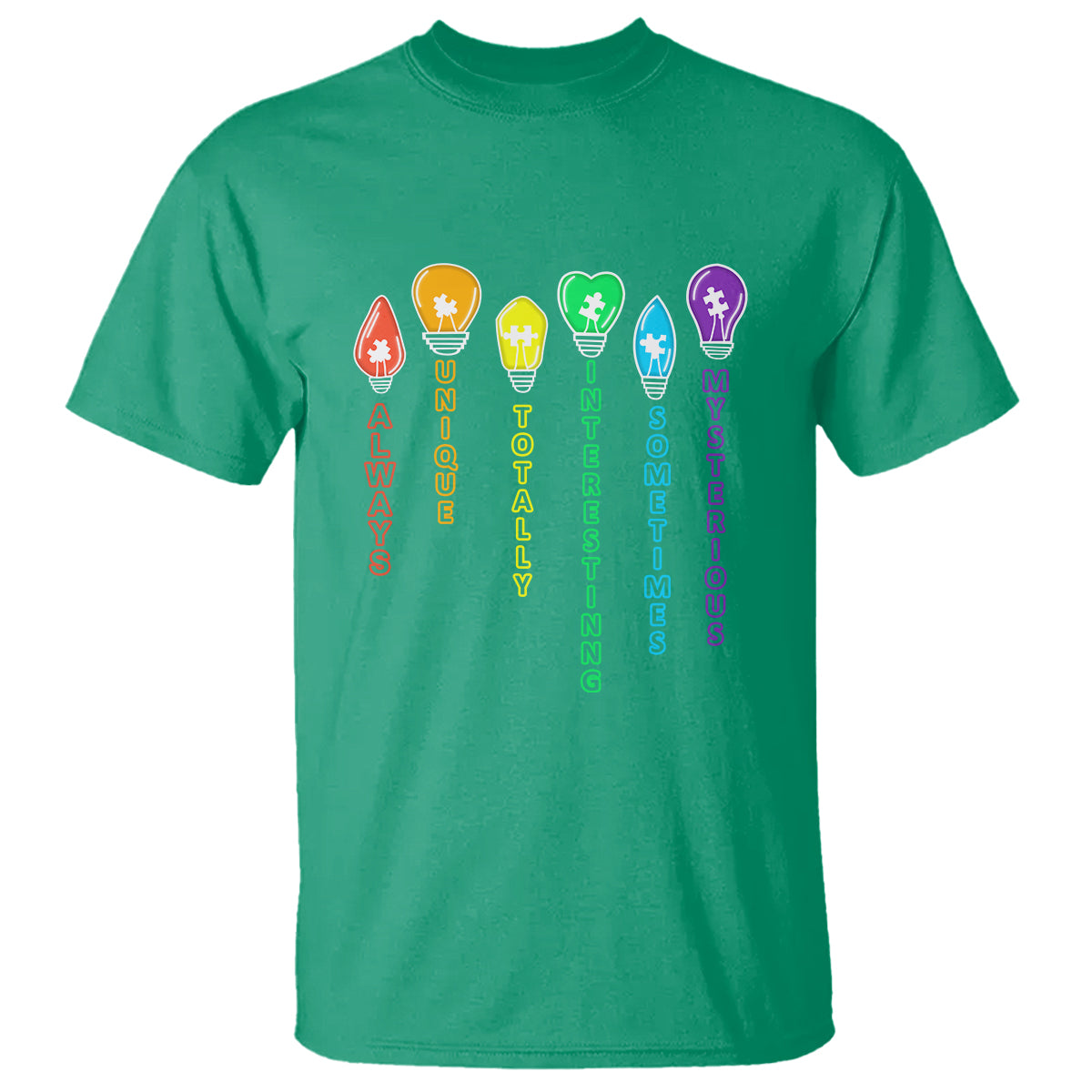 Autism Definition T Shirt Always Unique Totally Interesting Sometimes Mysterious - Wonder Print Shop