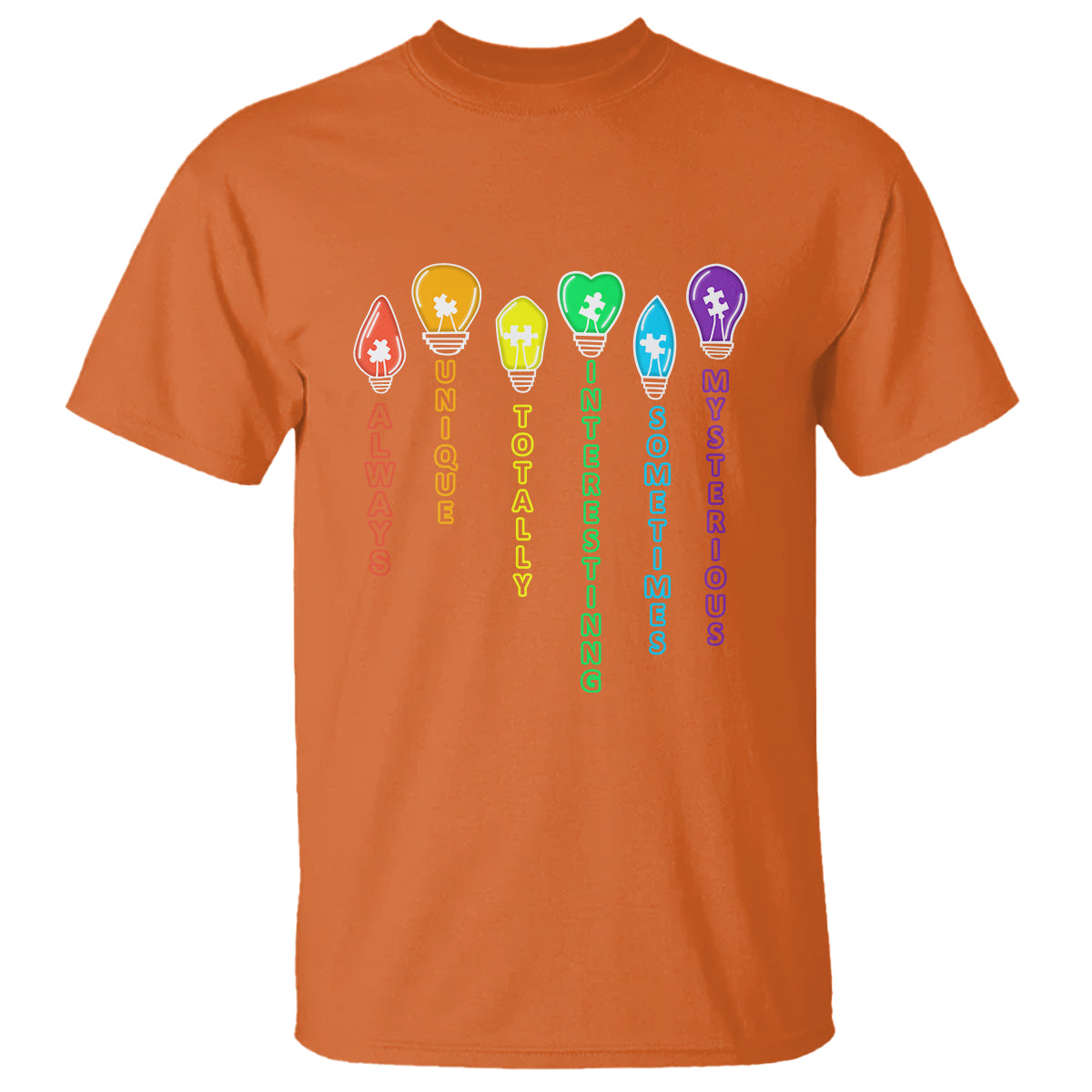 Autism Definition T Shirt Always Unique Totally Interesting Sometimes Mysterious - Wonder Print Shop
