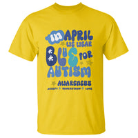Autism Awareness T Shirt In April We Wear Blue Accept Understand Love - Wonder Print Shop