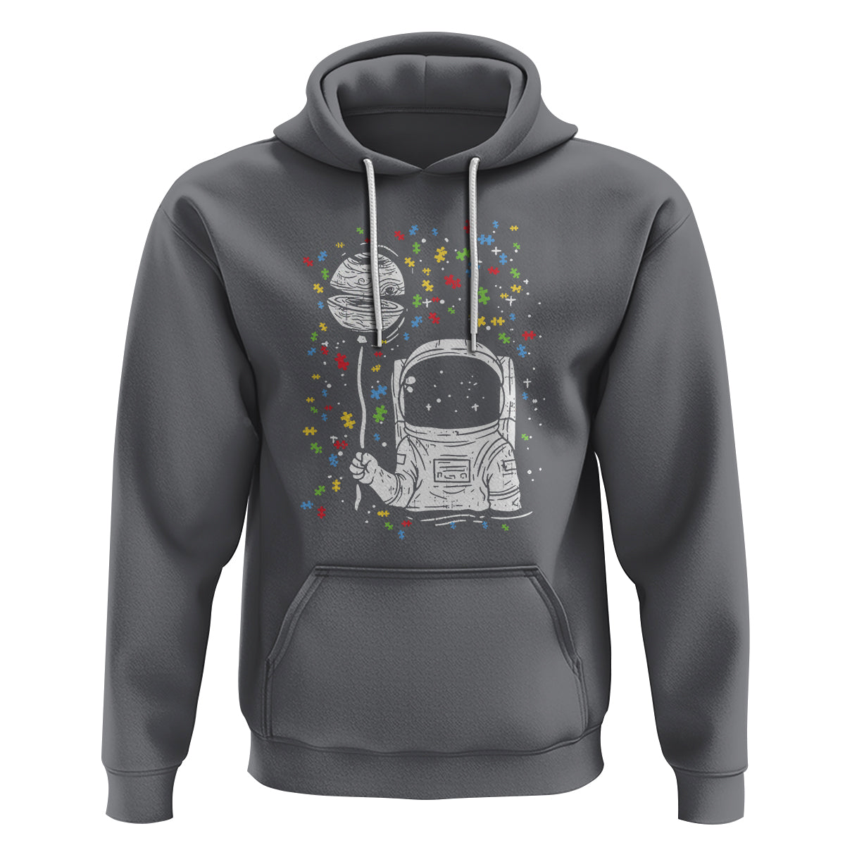Astronaut Autism Hoodie - Wonder Print Shop