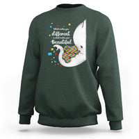 Elephant Autism Sweatshirt What Makes You Different Is What Makes You Beautiful Puzzle Pieces - Wonder Print Shop