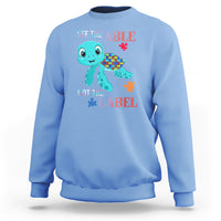 Turtle Autism Sweatshirt See The Able Not The Label Puzzle Pieces - Wonder Print Shop