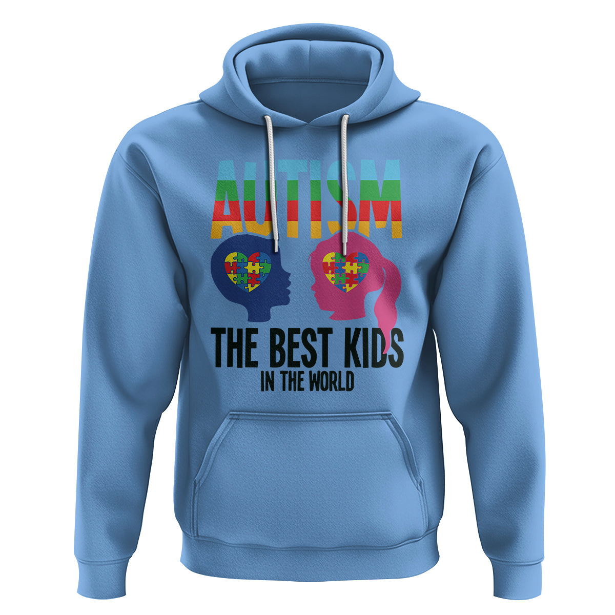 Proud Autism Hoodie The Best Kids In The World - Wonder Print Shop