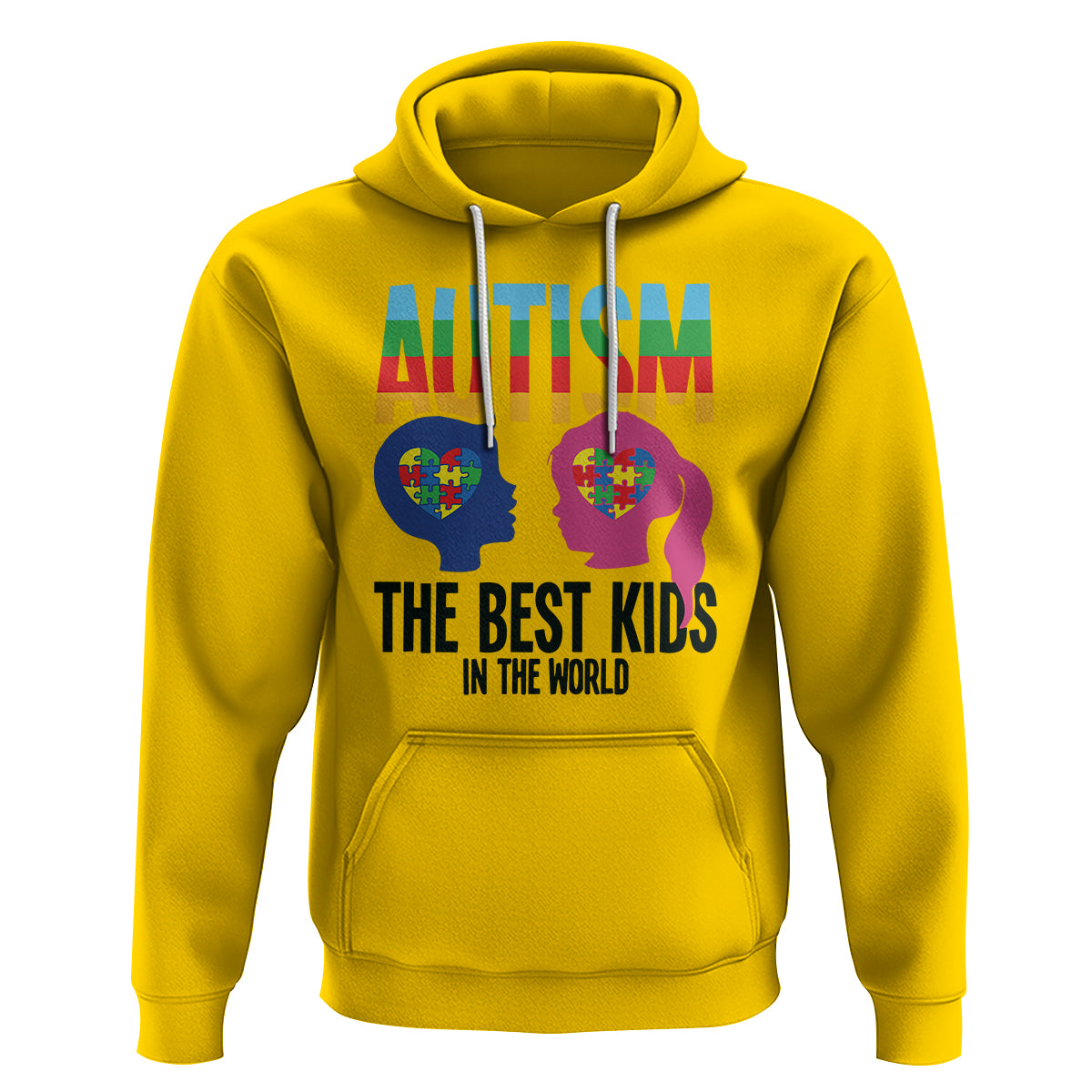 Proud Autism Hoodie The Best Kids In The World - Wonder Print Shop