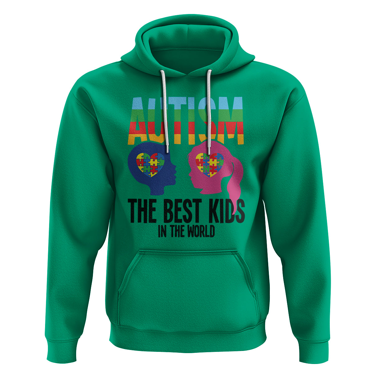 Proud Autism Hoodie The Best Kids In The World - Wonder Print Shop