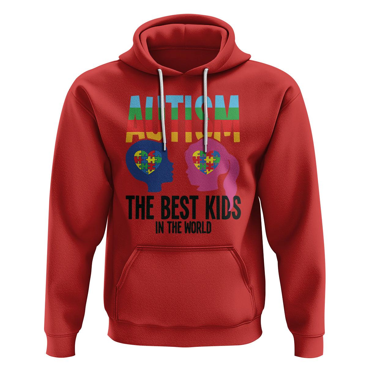 Proud Autism Hoodie The Best Kids In The World - Wonder Print Shop