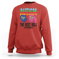 Proud Autism Sweatshirt The Best Kids In The World - Wonder Print Shop