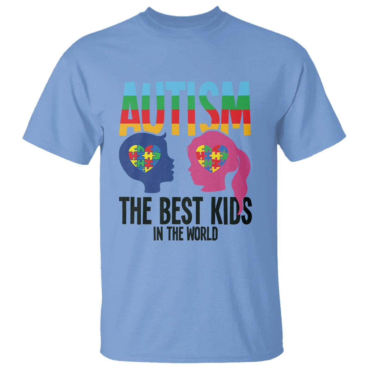 Proud Autism T Shirt The Best Kids In The World - Wonder Print Shop