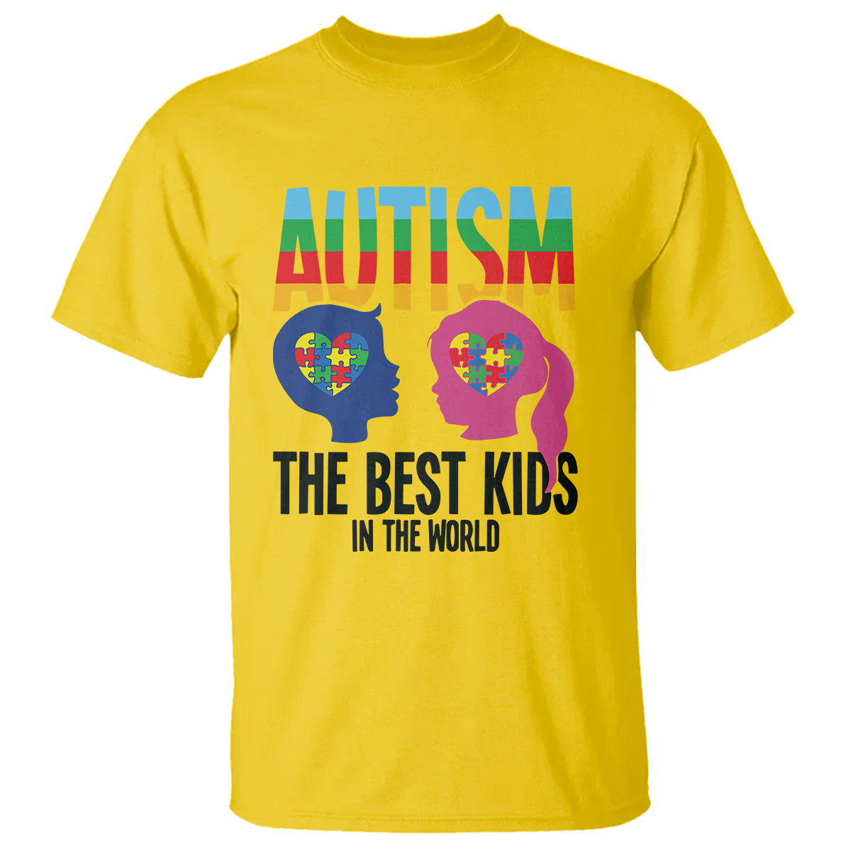 Proud Autism T Shirt The Best Kids In The World - Wonder Print Shop