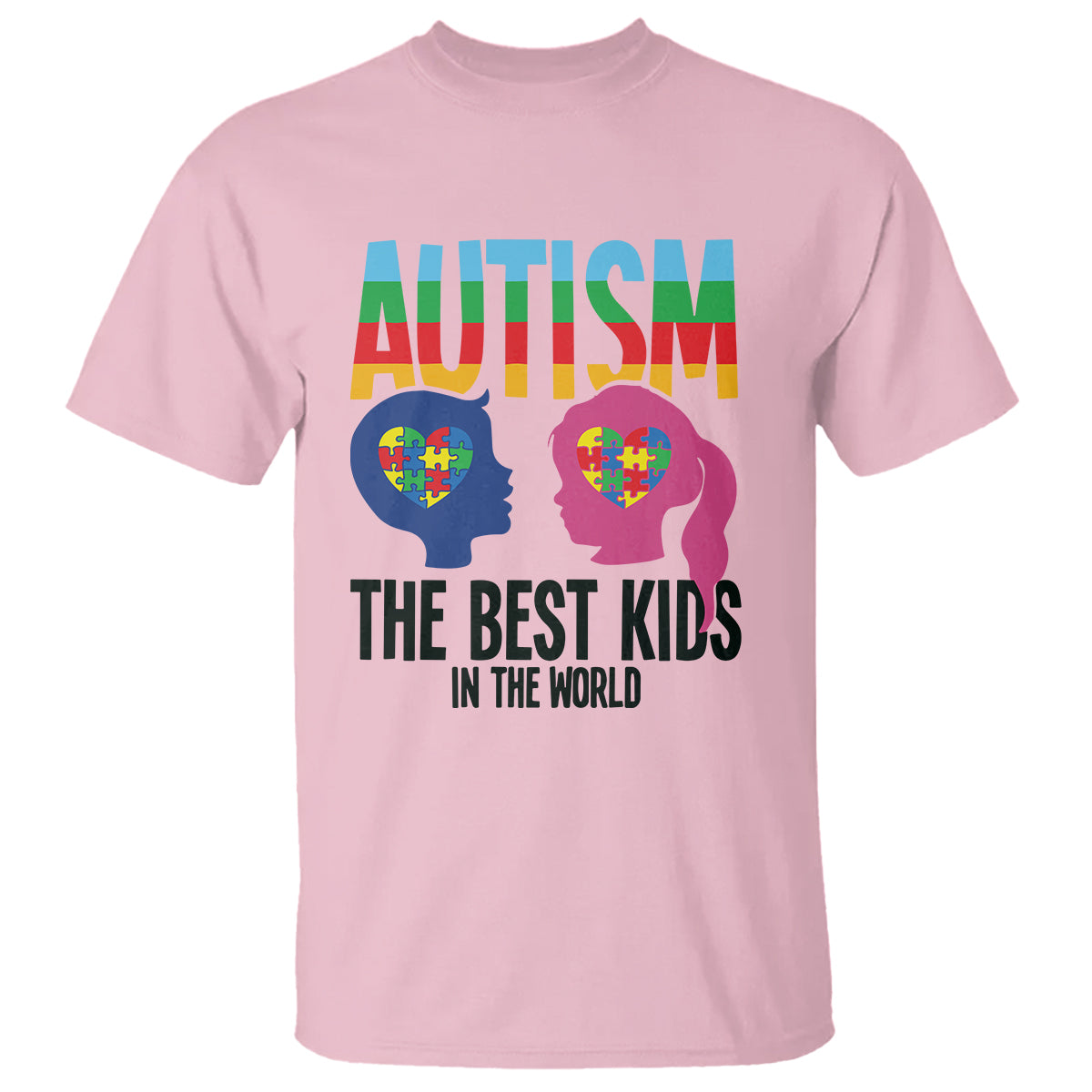 Proud Autism T Shirt The Best Kids In The World - Wonder Print Shop