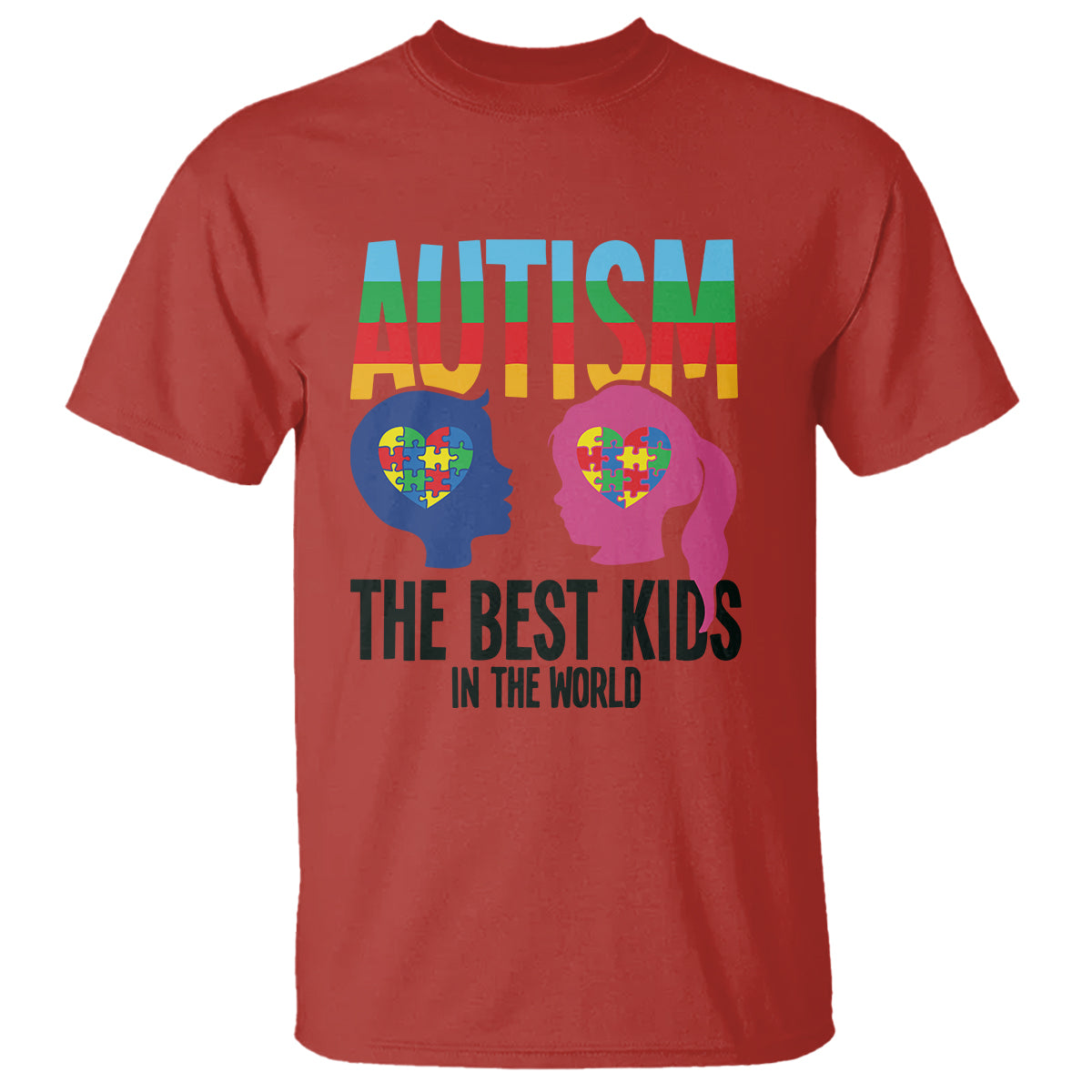 Proud Autism T Shirt The Best Kids In The World - Wonder Print Shop