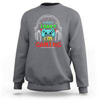 Funny Video Game Sweatshirt I'm Gaming Video Games - Wonder Print Shop