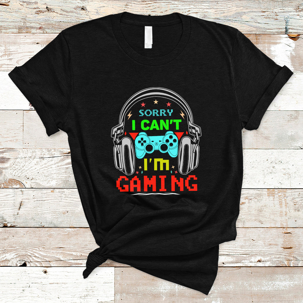 Funny Video Game T Shirt I'm Gaming Video Games - Wonder Print Shop