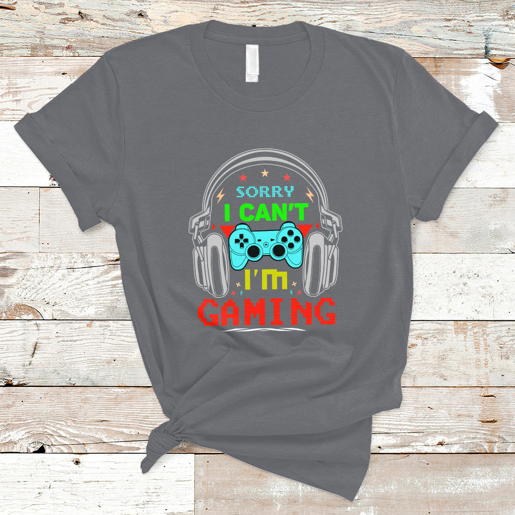 Funny Video Game T Shirt I'm Gaming Video Games - Wonder Print Shop
