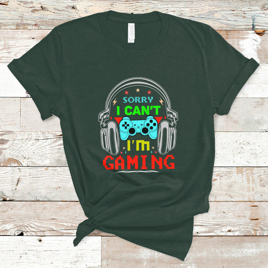 Funny Video Game T Shirt I'm Gaming Video Games - Wonder Print Shop