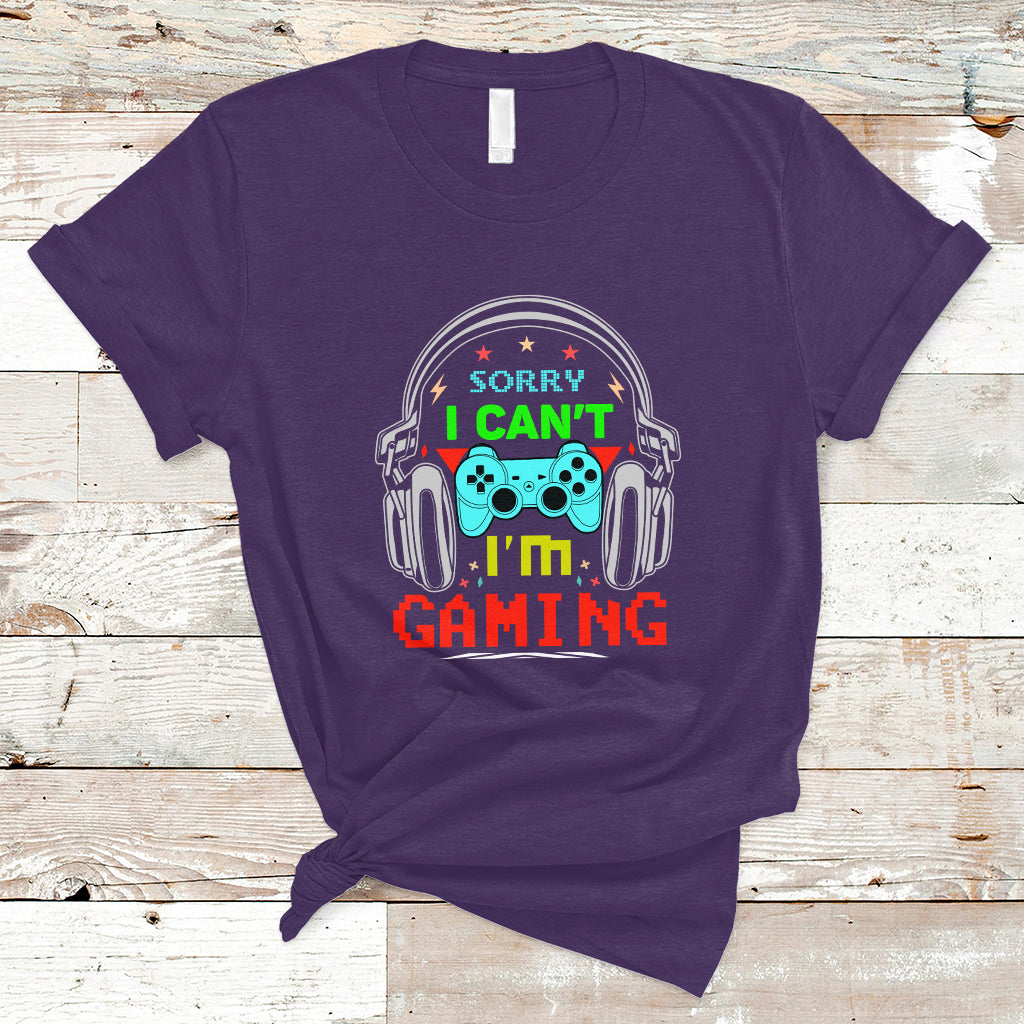 Funny Video Game T Shirt I'm Gaming Video Games - Wonder Print Shop