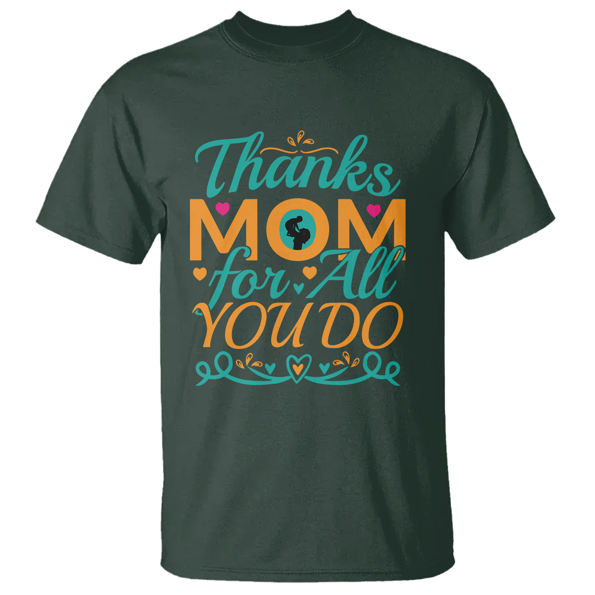 Autism Mom T Shirt Thanks Mom For All You Do - Wonder Print Shop