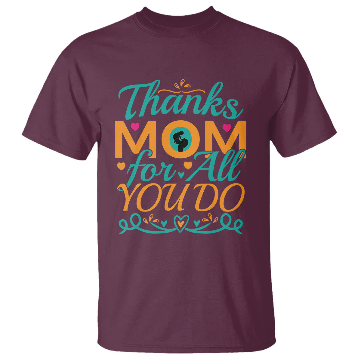 Autism Mom T Shirt Thanks Mom For All You Do - Wonder Print Shop