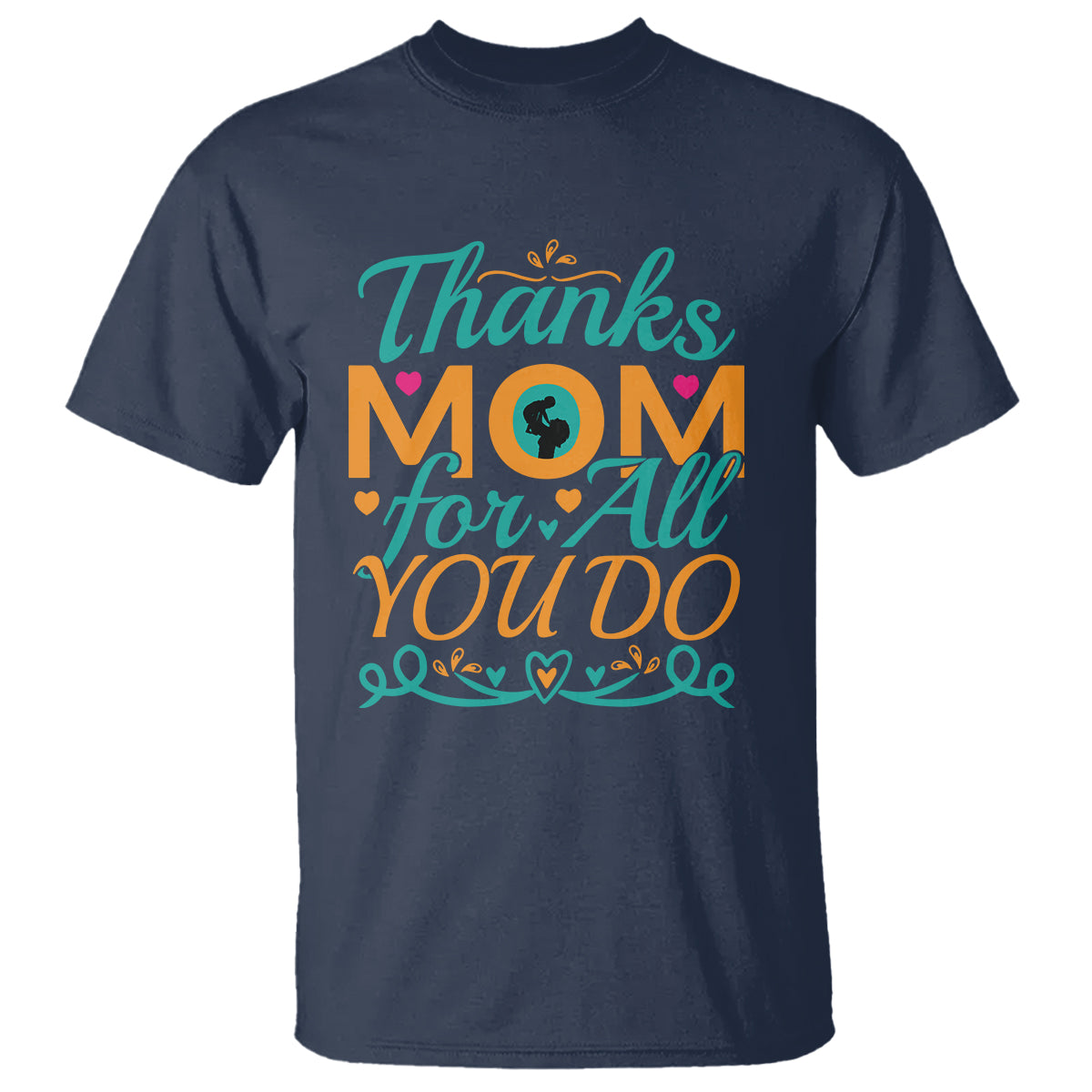 Autism Mom T Shirt Thanks Mom For All You Do - Wonder Print Shop
