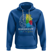 Proud Autism Hoodie Neurodiversity Celebrate The Spectrum - Wonder Print Shop