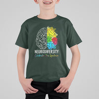 Proud Autism T Shirt For Kid Neurodiversity Celebrate The Spectrum - Wonder Print Shop