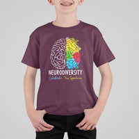 Proud Autism T Shirt For Kid Neurodiversity Celebrate The Spectrum - Wonder Print Shop