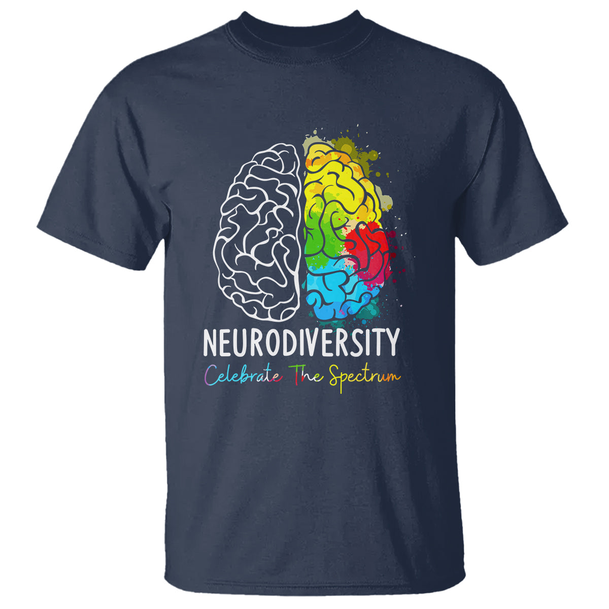 Proud Autism T Shirt Neurodiversity Celebrate The Spectrum - Wonder Print Shop
