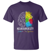 Proud Autism T Shirt Neurodiversity Celebrate The Spectrum - Wonder Print Shop