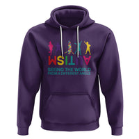 Proud Autism Hoodie Seeing The World From A Different Angle - Wonder Print Shop