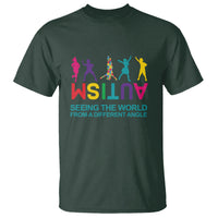 Proud Autism T Shirt Seeing The World From A Different Angle - Wonder Print Shop